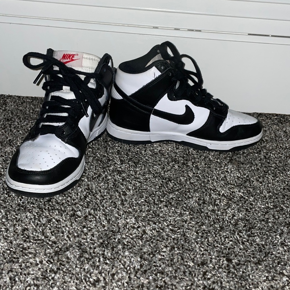 Nike Dunk Mids. “Black and White Panda”